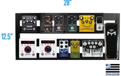 Suport pedale efect Pedaltrain PT-JMAX-TC JR MAX with Tour Case