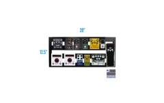 Suport pedale efect Pedaltrain PT-JRMAX-TCW JR Max Pedalboard with Hard Case