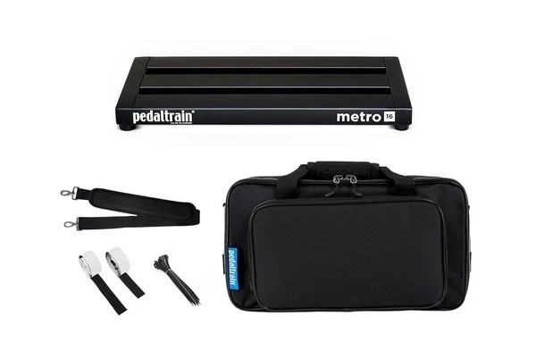 PT-M16-SC METRO 16 Pedalboard with Soft Case PT-M16-SC METRO 16 Pedalboard with Soft Case