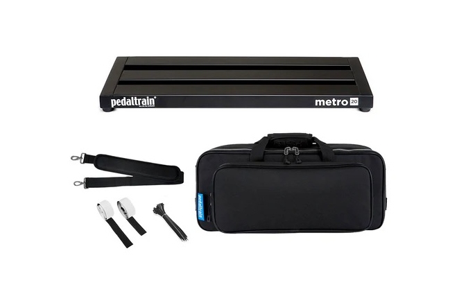 Suport pedale efect Pedaltrain PT-M20-SC METRO 20 Pedalboard with Soft Case