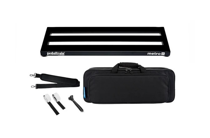 Suport pedale efect Pedaltrain PT-M24-SC METRO 24 Pedalboard with Soft Case