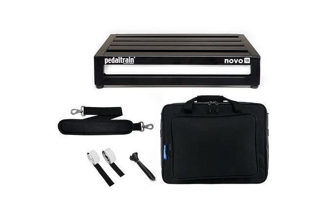 Suport pedale efect Pedaltrain PT-N18-SC NOVO 18 Pedalboard with Soft Case