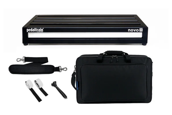 PT-N24-SC NOVO 24 Pedalboard with Soft Case PT-N24-SC NOVO 24 Pedalboard with Soft Case