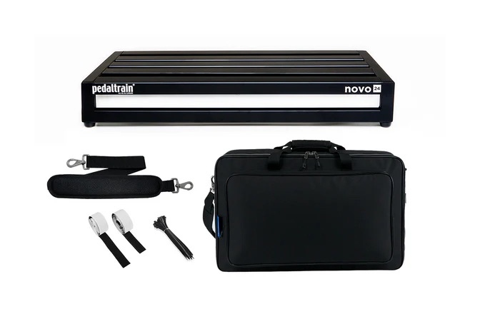 Suport pedale efect Pedaltrain PT-N24-SC NOVO 24 Pedalboard with Soft Case