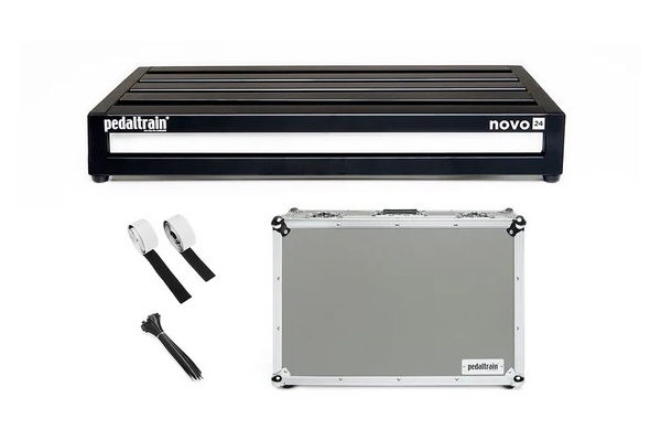 PT-N24-TC NOVO 24 Pedalboard with Tour Case PT-N24-TC NOVO 24 Pedalboard with Tour Case