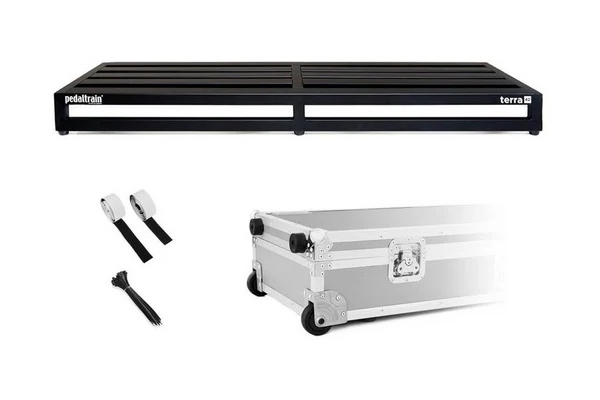 PT-TER-TCW TERRA 42 Pedalboard with Tour Case + Wheels PT-TER-TCW TERRA 42 Pedalboard with Tour Case + Wheels