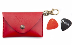 Suport pene breloc RightOn Pick Pouch Plain Red