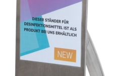 Suport pentru material de dezinfectar Alutruss STD-3 Sanitizer Stand