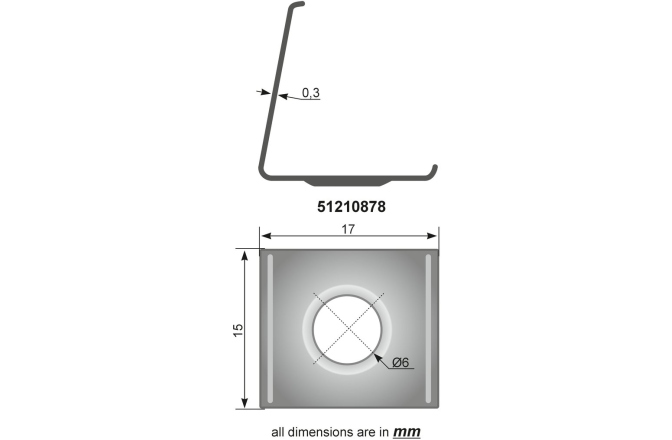 Suport pentru profil de colt Eurolite Mounting Bracket for Corner Profile Metal