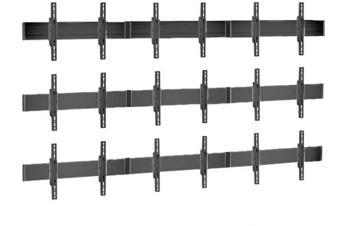 Suport pentru videoproiector Vogels Suport VideoWALL Vogel's 3x3 cu fixare pe perete