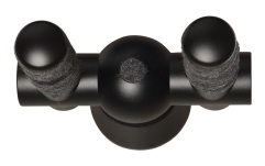 Suport perete chitară Bulldog Guitar Hanger Black