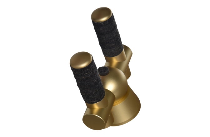 Suport perete chitară Bulldog Guitar Hanger Gold