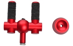 Suport perete chitară Bulldog Guitar Hanger Red