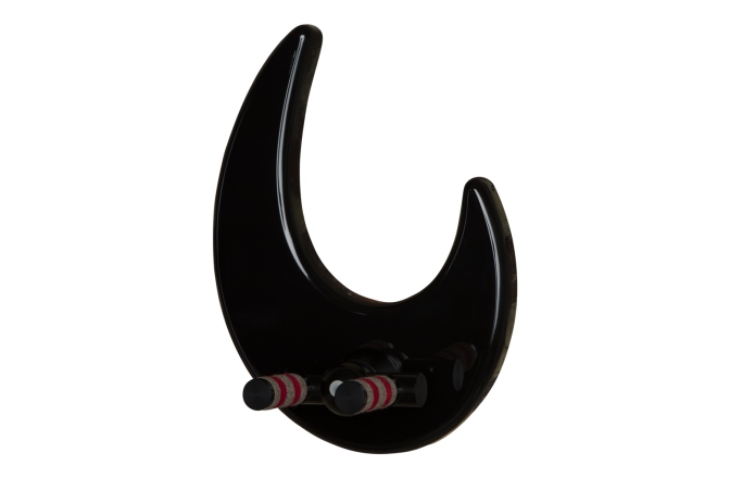 Suport perete chitara Bulldog Wall Dragon - Black High Gloss - Black Carrier
