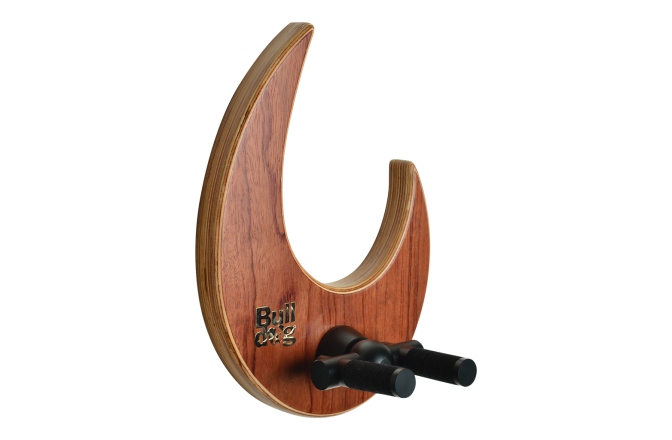 Suport perete chitara Bulldog Wall Dragon - Bubinga - Black Carrier