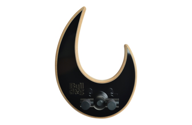 Suport perete chitara Bulldog Wall Dragon - Diamond Black - Black Carrier