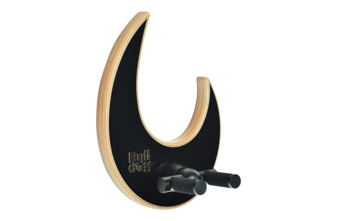 Suport perete chitara Bulldog Wall Dragon - Diamond Black - Black Carrier