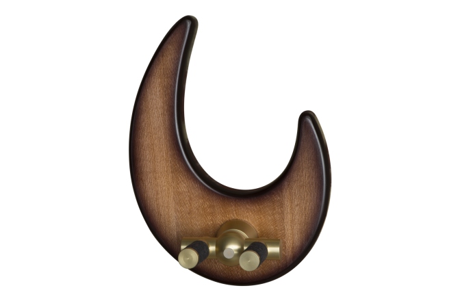 Suport perete chitara Bulldog Wall Dragon - Lacewood Sunburst - Gold Carrier