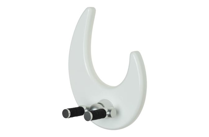 Suport perete chitara Bulldog Wall Dragon - White High Gloss - Natural Carrier