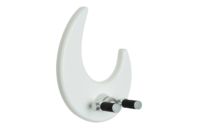 Suport perete chitara Bulldog Wall Dragon - White High Gloss - Natural Carrier