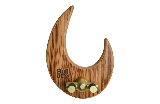 Suport perete chitara Bulldog Wall Dragon - Zebrano - Gold Carrier