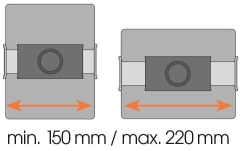 Suport tableta de perete Vogels pentru perete TMS1010