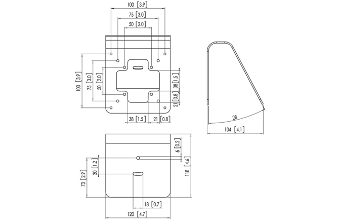 Suport tableta perete /masa  Vogels PTA3103, pentru tablete