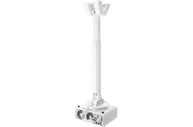 Suport tavan videoproiector Vogels PPC1540, reglabil, max.20 kg, alb