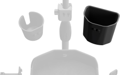Suport tip borcan Daddario Mic Stand Accessory System - Tip Jar