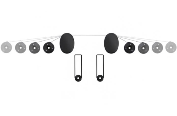 Suport TV de perete fix cu fir  Multibrackets MB-5040  diagonale 26"-55"