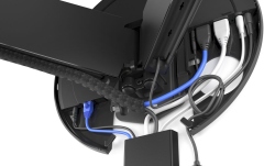 Suport TV de perete motorizat  Vogels 7675 PRO, 40"-77", max.35 kg, negru