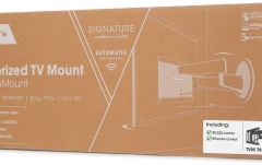 Suport TV de perete motorizat  Vogels 7675 PRO, 40"-77", max.35 kg, negru