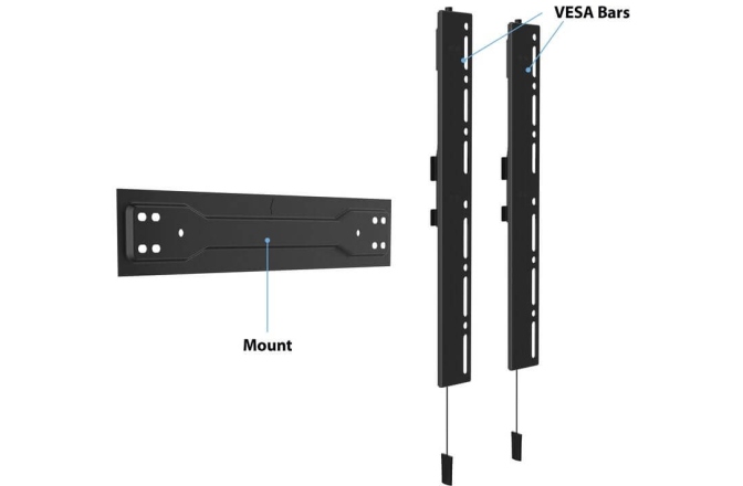 Suport TV de perete  Multibrackets Super Slim Fix diagonala 32"- 55" 