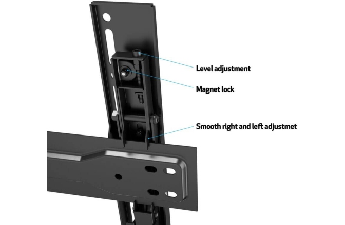 Suport TV de perete Super Slim Multibrackets MB-5549 40"- 75" max. 35 Kg