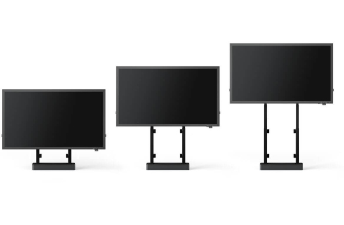 Suport TV motorizat Vogels RISE 2005, 65"-86", max 140 kg, 50mm/s, Negru, eligibil cu PNRAS/PNRR