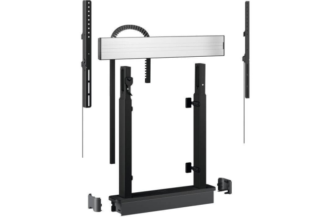 Suport TV motorizat Vogels RISE 2005, 65"-86", max 140 kg, 50mm/s, Negru, eligibil cu PNRAS/PNRR