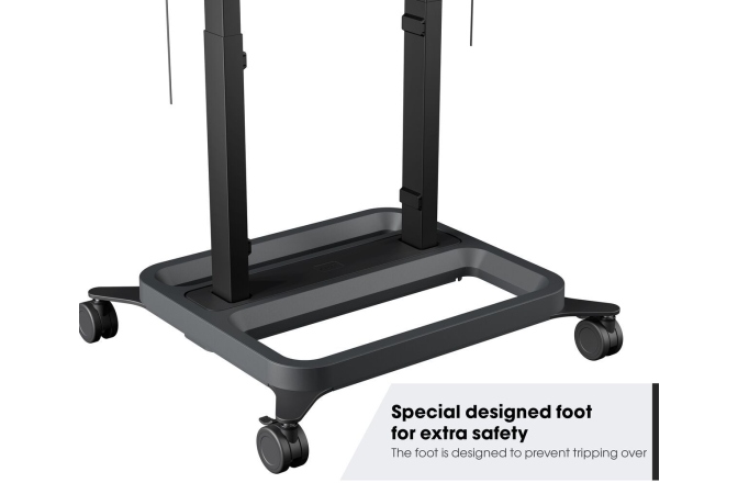 Suport TV motorizat Vogels RISE 5205, 65"-86", max 120 kg, 50 mm/s, Negru, eligibil cu PNRAS/PNRR