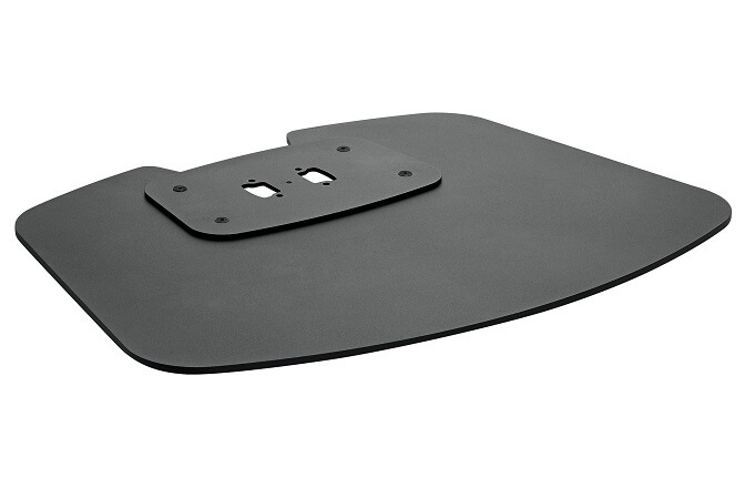 Suport TV podea Vogels Stand TV podea fix Vogels F1544 / F1844 / F2044 NEGRU ptr TV cu diagonala de pana la 200cm, max 80 kg