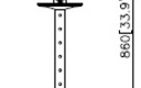 Suport TV tavan dublu Multibrackets  MB-5491 2 x 42"-70" reglabil 832 -3000 mm