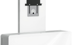 Suport TV Vogels PVF4112, un ecran 55''-90''/ doua ecrane de pana la 65'', alb