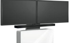 Suport TV Vogels PVF4112, un ecran 55''-90''/ doua ecrane de pana la 65'', alb