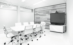 Suport TV Vogels PVF4112, un ecran 55''-90''/ doua ecrane de pana la 65'', alb