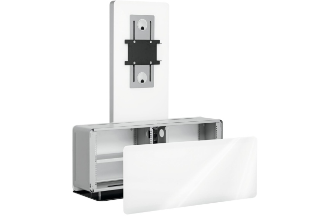 Suport TV Vogels PVF4112, un ecran 55''-90''/ doua ecrane de pana la 65'', alb