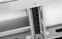 Suport TV Vogels PVF4112, un ecran 55''-90''/ doua ecrane de pana la 65'', alb