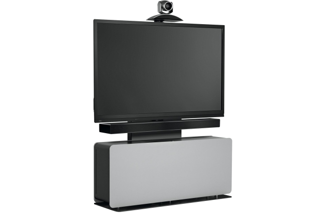 Suport TV Vogels PVF4112, un ecran 55''-90''/ doua ecrane de pana la 65'', silver
