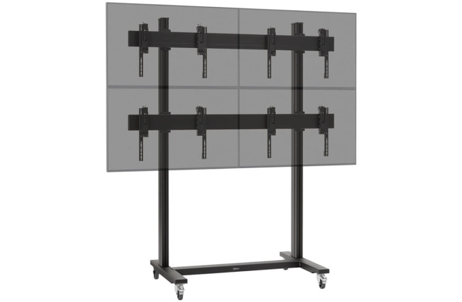 Suport Videowall 2x2  Vogels TVW2255 cu baza mobila