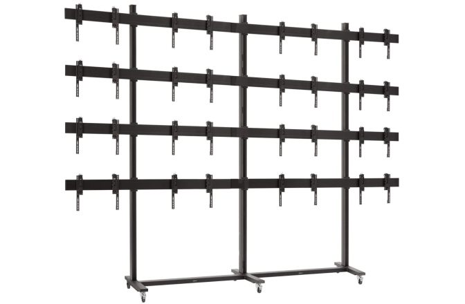 Suport Videowall 4x4  Vogels TVW4455 cu baza mobila