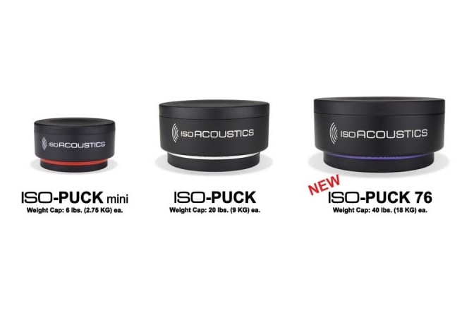 Suporturi monitor IsoAcoustics ISO-Puck 76 Set