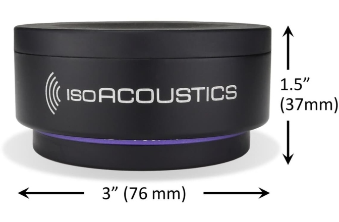 Suporturi monitor IsoAcoustics ISO-Puck 76 Set