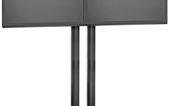 Supot TV pe roti Vogels Stand TV mobil Vogels pentru podea SidebySide (Negru sau Gri)